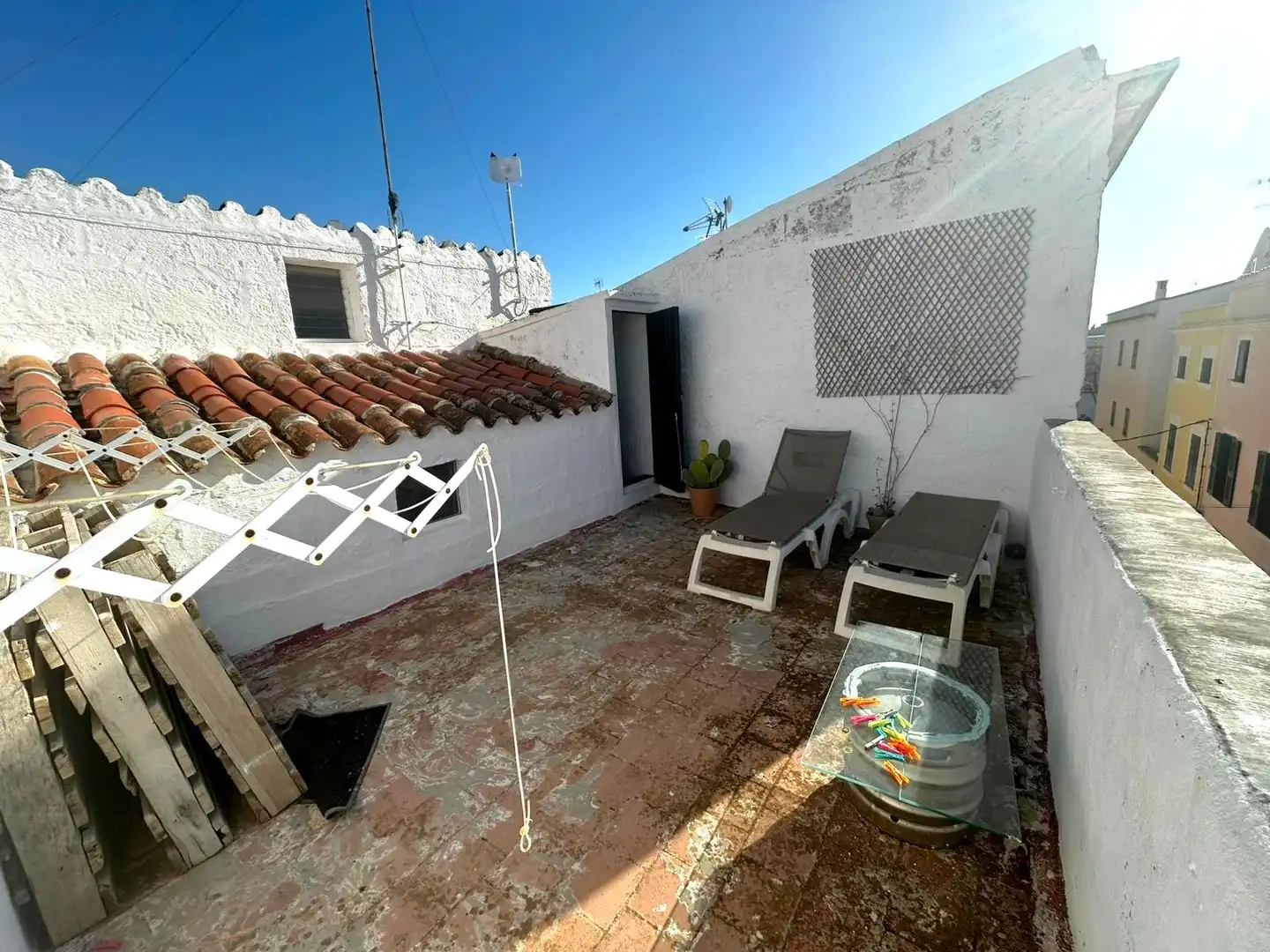 Vista exterior de Casa o chalet en venta en Ciutadella de Menorca con Terraza