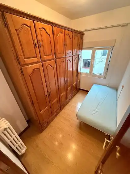 Bedroom of Flat for rent in Gijón   with Heating and Balcony