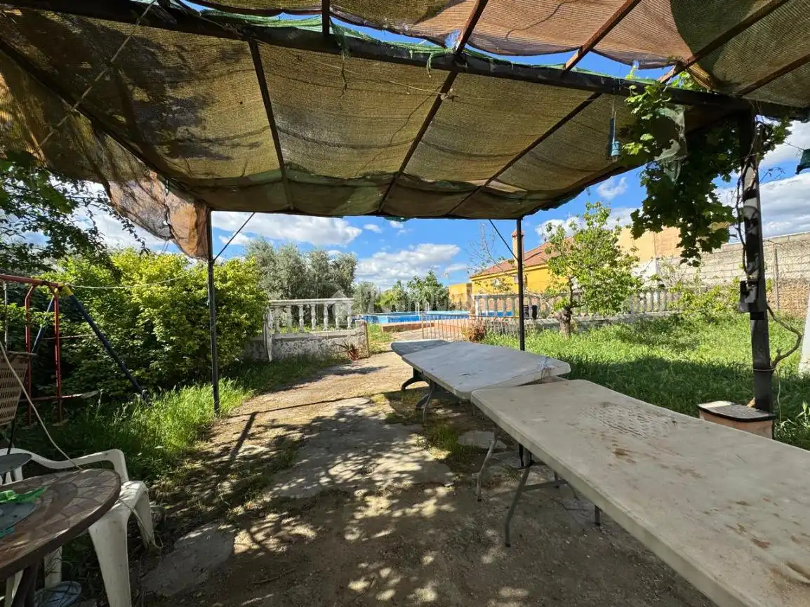 Terrace of Country homes for sale in Dos Hermanas