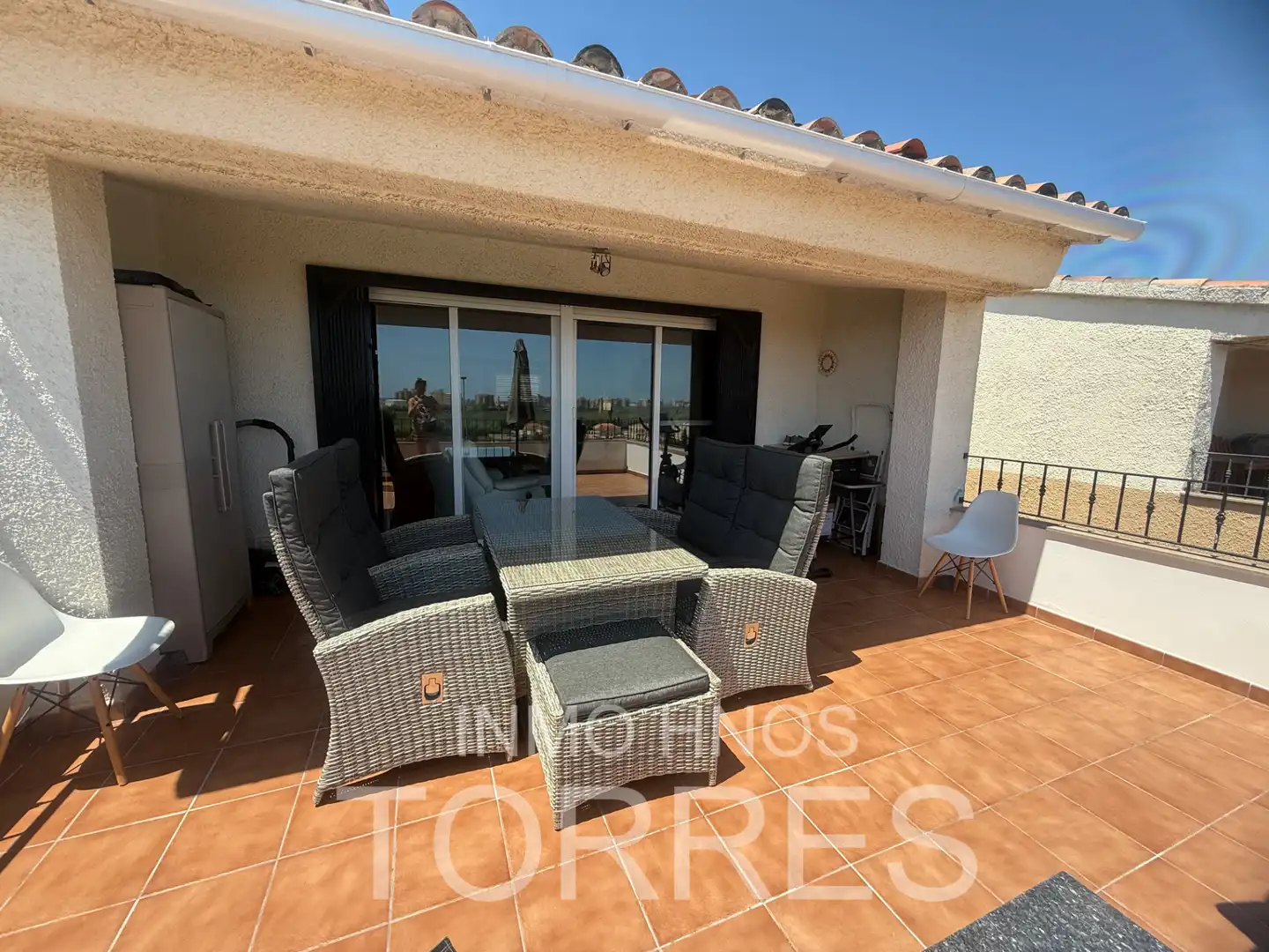 Terrassa de Casa o xalet en venda en Peñíscola / Peníscola amb Aire condicionat, Jardí privat i Terrassa