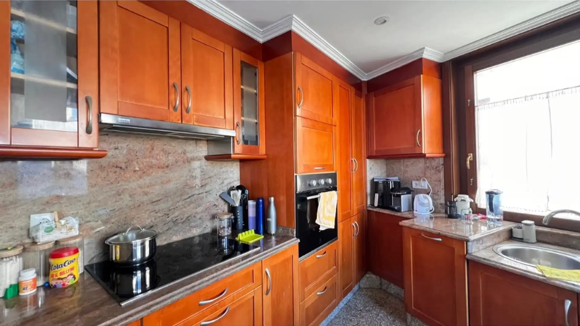 Cocina de Piso de alquiler en Santiago de Compostela 