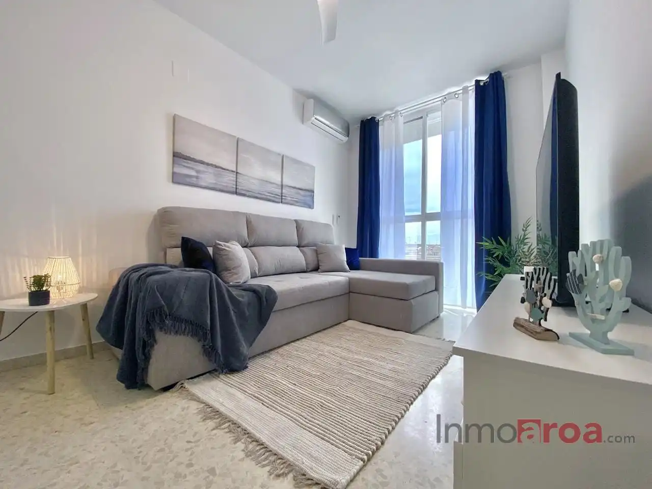 Wohnzimmer von Maisonette zum Verkauf in Puçol mit Klimaanlage, Heizung und Terrasse