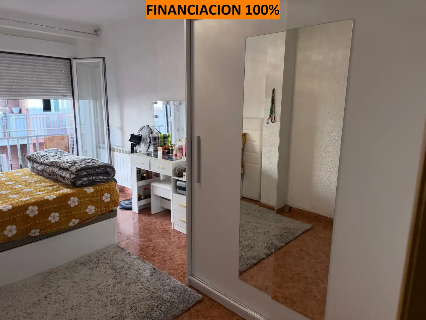 Bedroom of Flat for sale in Zaragoza  with Heating, Terrace and Balcony