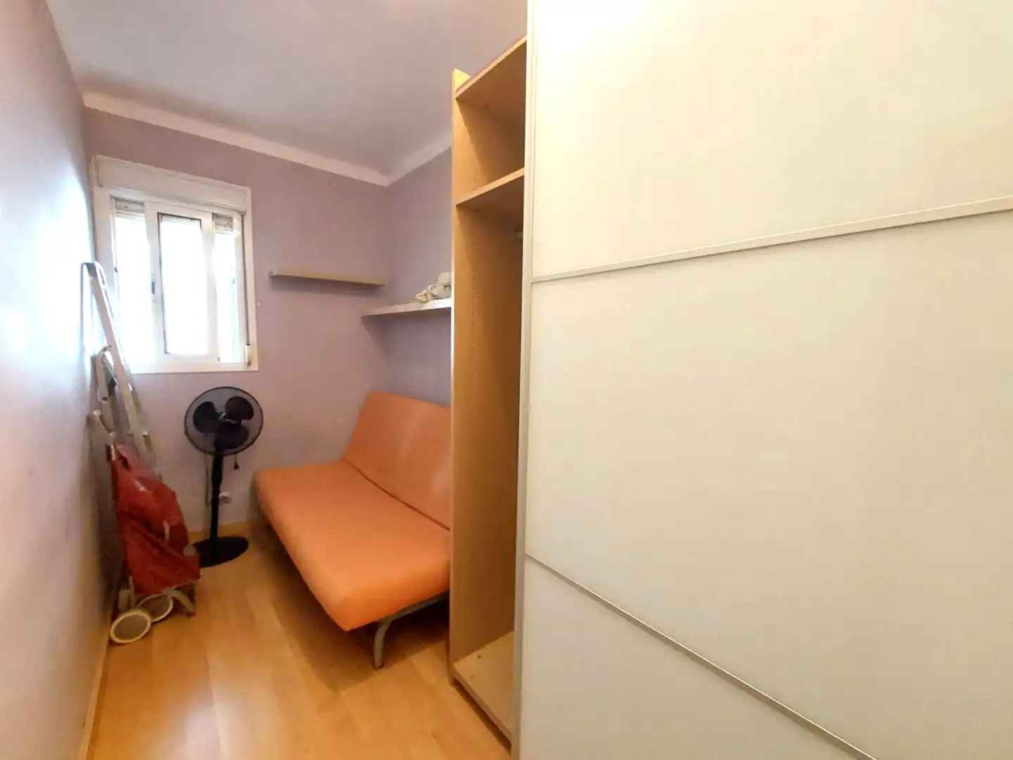 Bedroom of Flat for sale in Barcelona  with Parquet flooring, Furnished and Oven