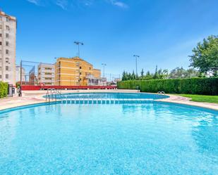 Swimming pool of Apartment to rent in Gandia  with Air Conditioner, Heating and Private garden