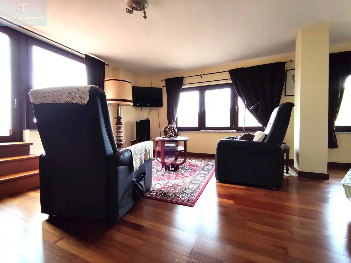 Living room of Houses for sale in San Cristóbal de la Laguna  with Heating, Terrace and TV