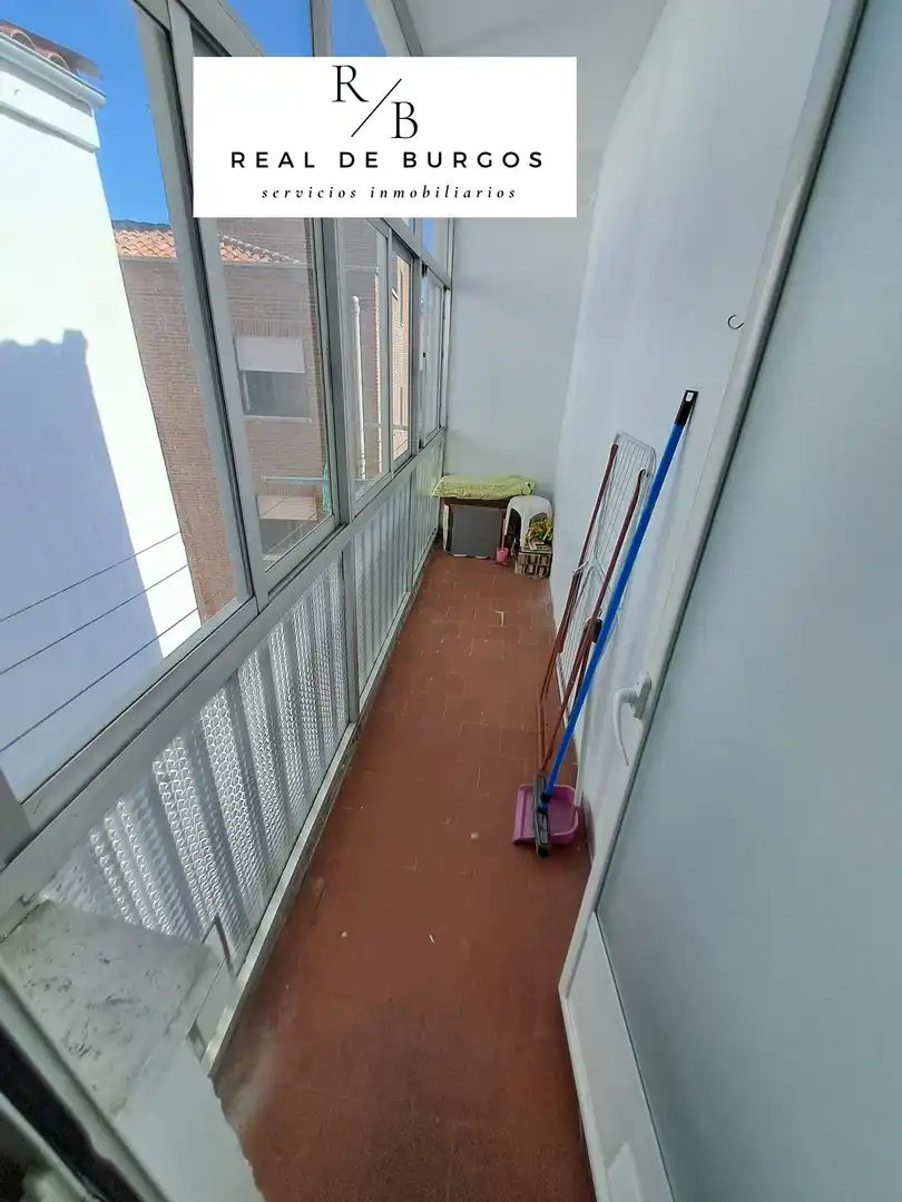Terraza de Piso de alquiler en Valladolid con Calefacción, Terraza y Amueblado