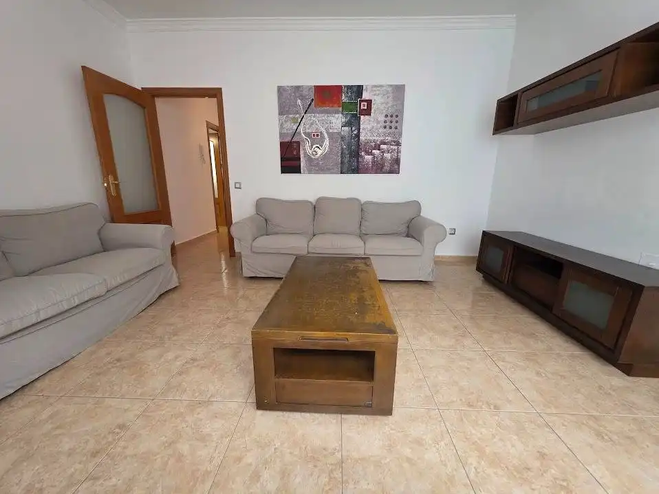 Sala de estar de Piso en venta en Las Palmas de Gran Canaria con Amueblado