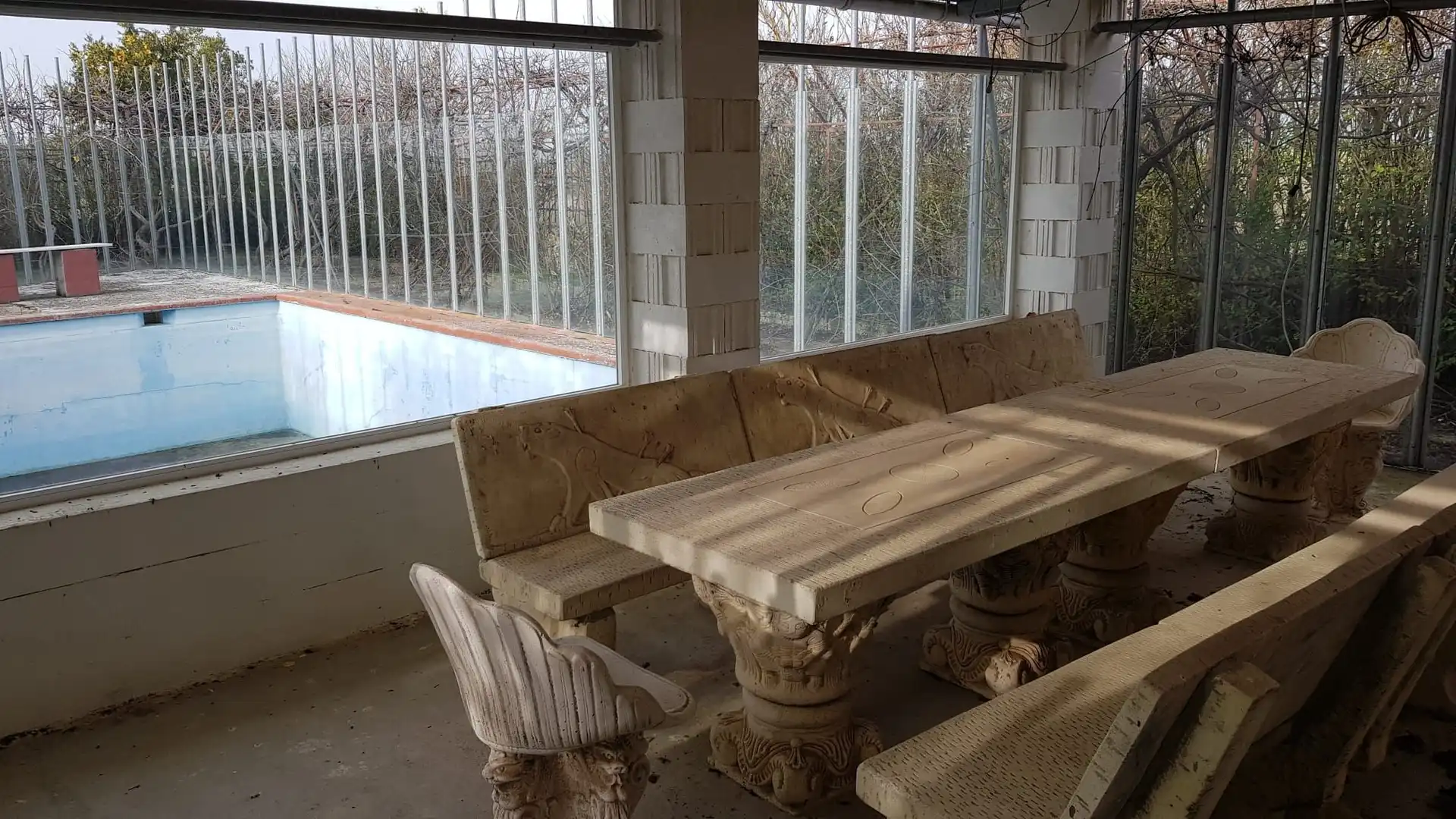 Terrasse von Country house zum Verkauf in Palencia mit Privatgarten, Terrasse und Abstellraum