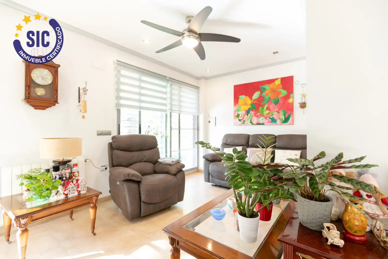 Sala de estar de Casa o chalet en venta en Sagunto / Sagunt con Aire acondicionado, Calefacción y Jardín privado
