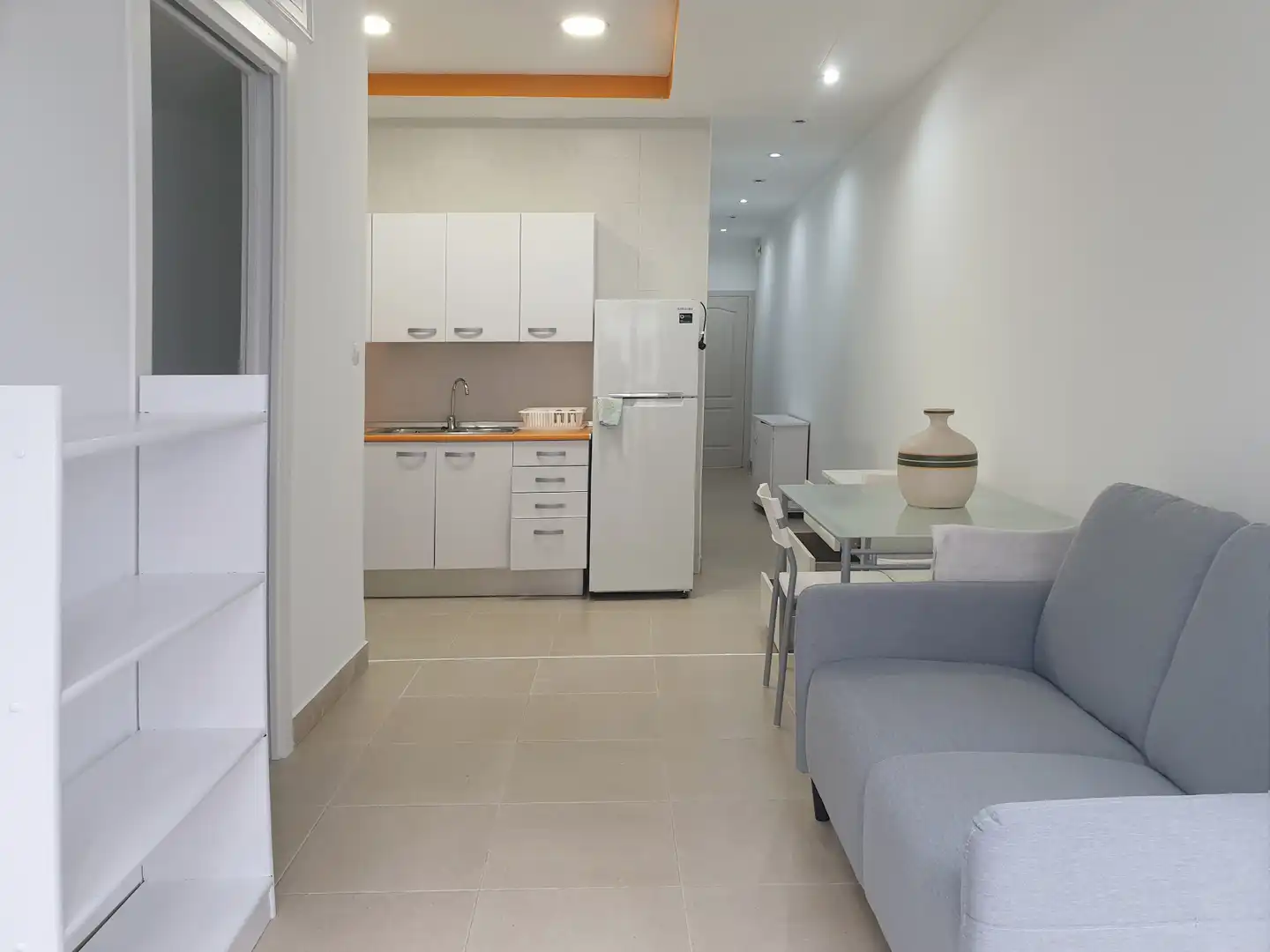 Cocina de Piso de alquiler en Sabadell con Calefacción, Terraza y Amueblado