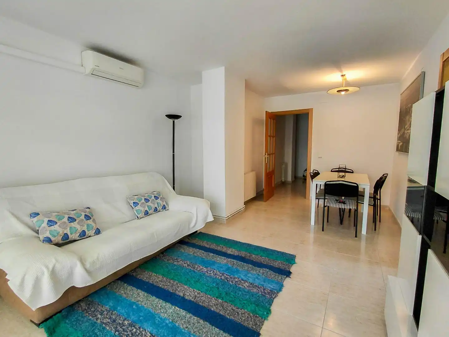 Living room of Flat for sale in Calafell  with Heating, Private garden and Terrace