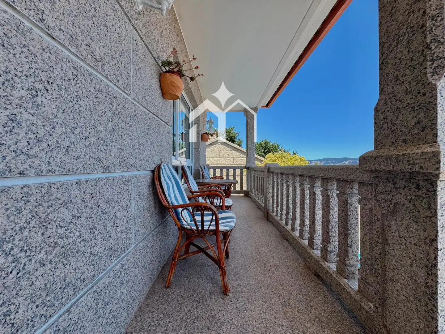 Terrace of Houses for sale in Moaña  with Heating, Parquet flooring and Terrace