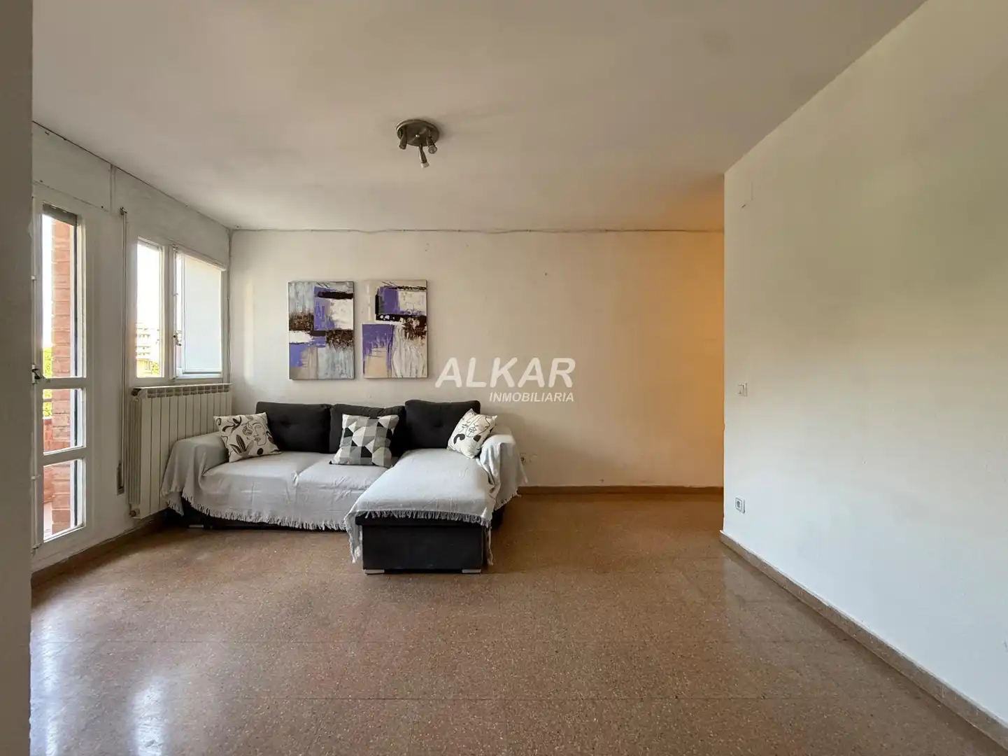 Sala de estar de Piso en venta en Tudela con Calefacción y Balcón