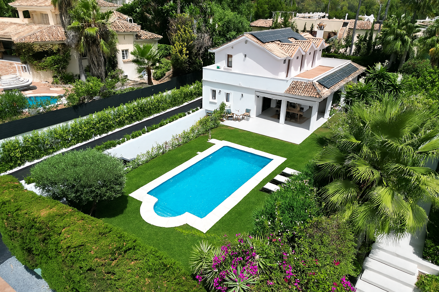 Garden of House or chalet for sale in Marbella  with Private garden, Terrace and Swimming Pool