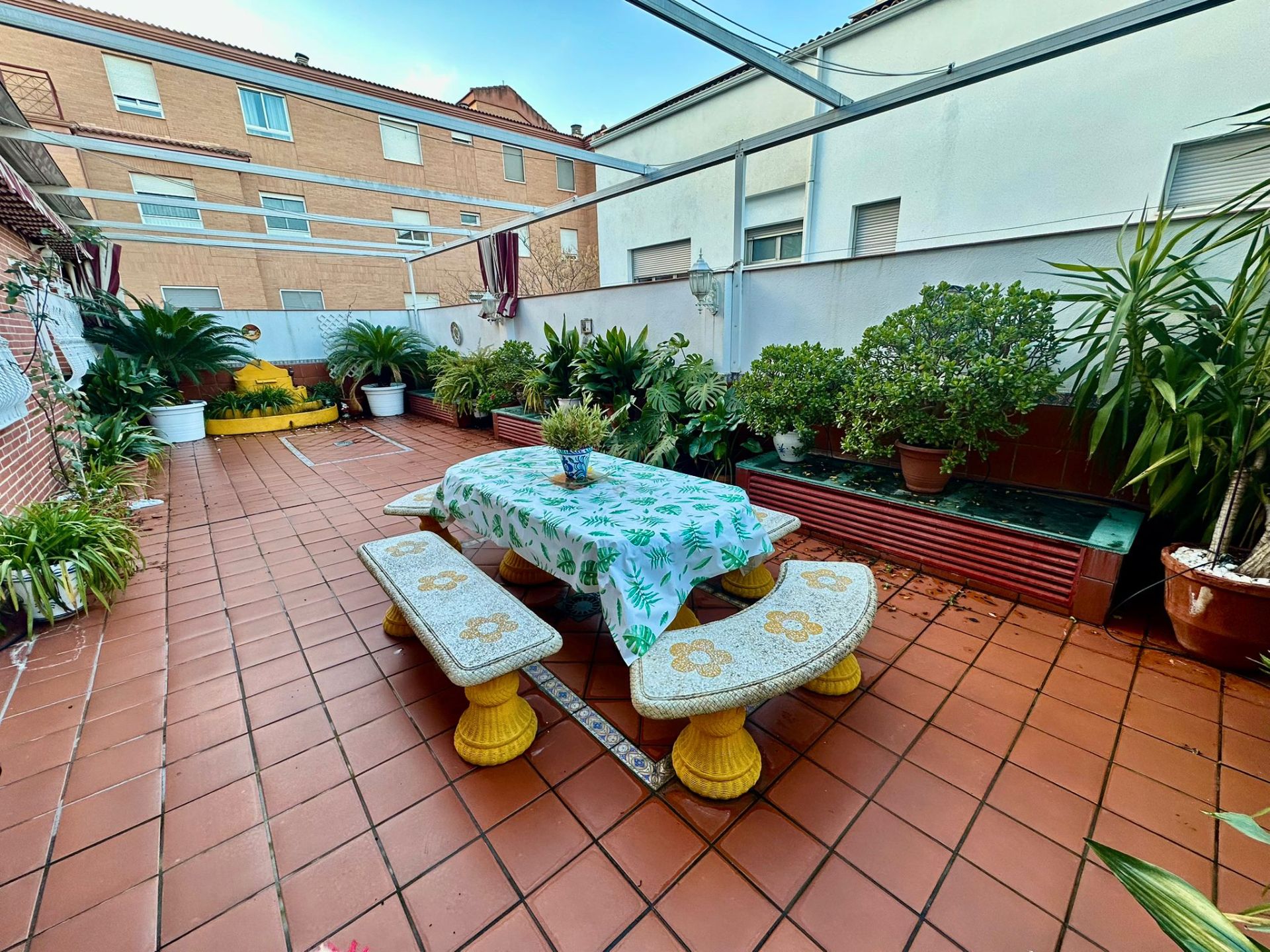 Terrace of House or chalet for sale in  Jaén Capital  with Air Conditioner, Heating and Private garden