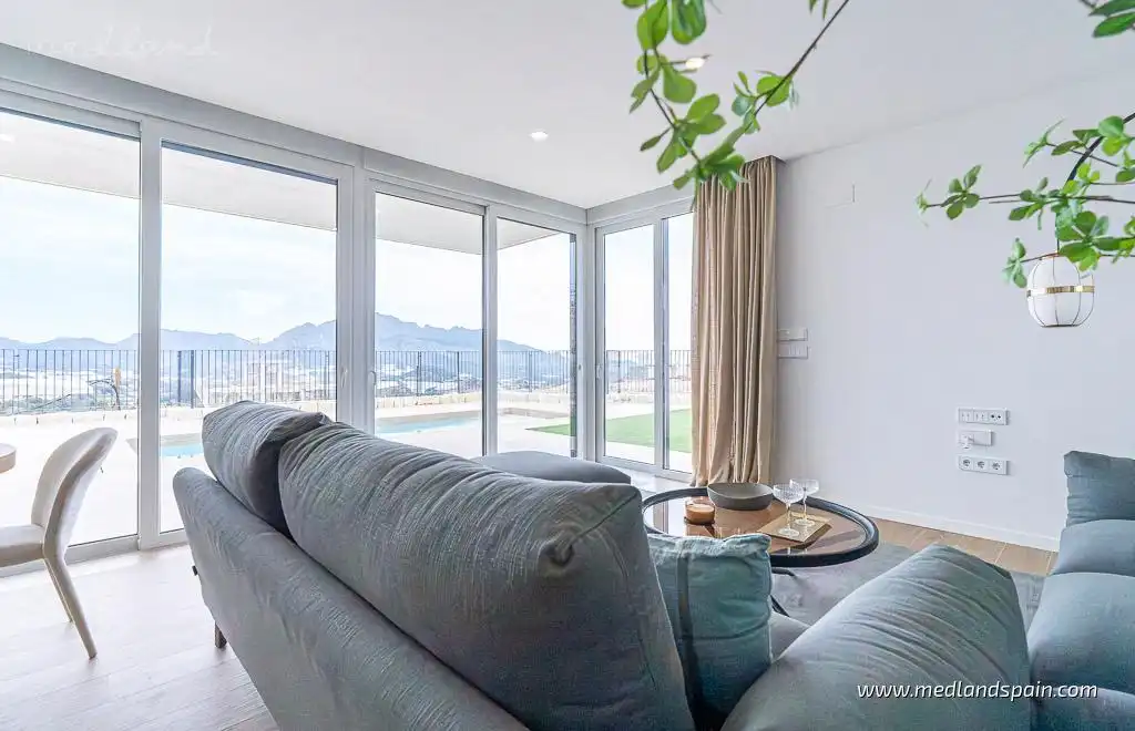 Villa mit Pool zum Verkauf in Balcón de Ponoig - Polop Paradis - Polop Hills, imagen 9