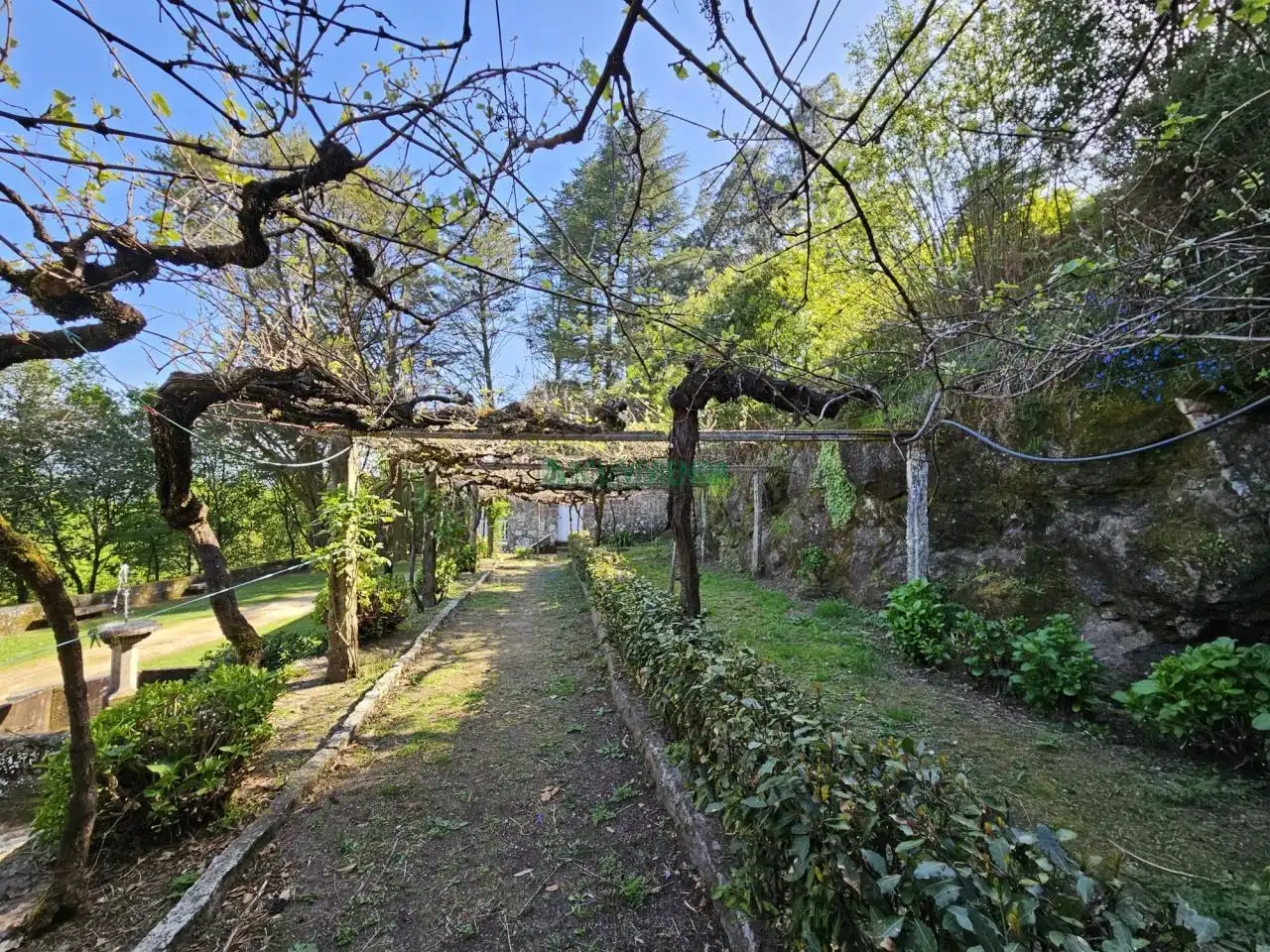 Jardín de Finca rústica en venta en A Cañiza   con Calefacción, Jardín privado y Terraza