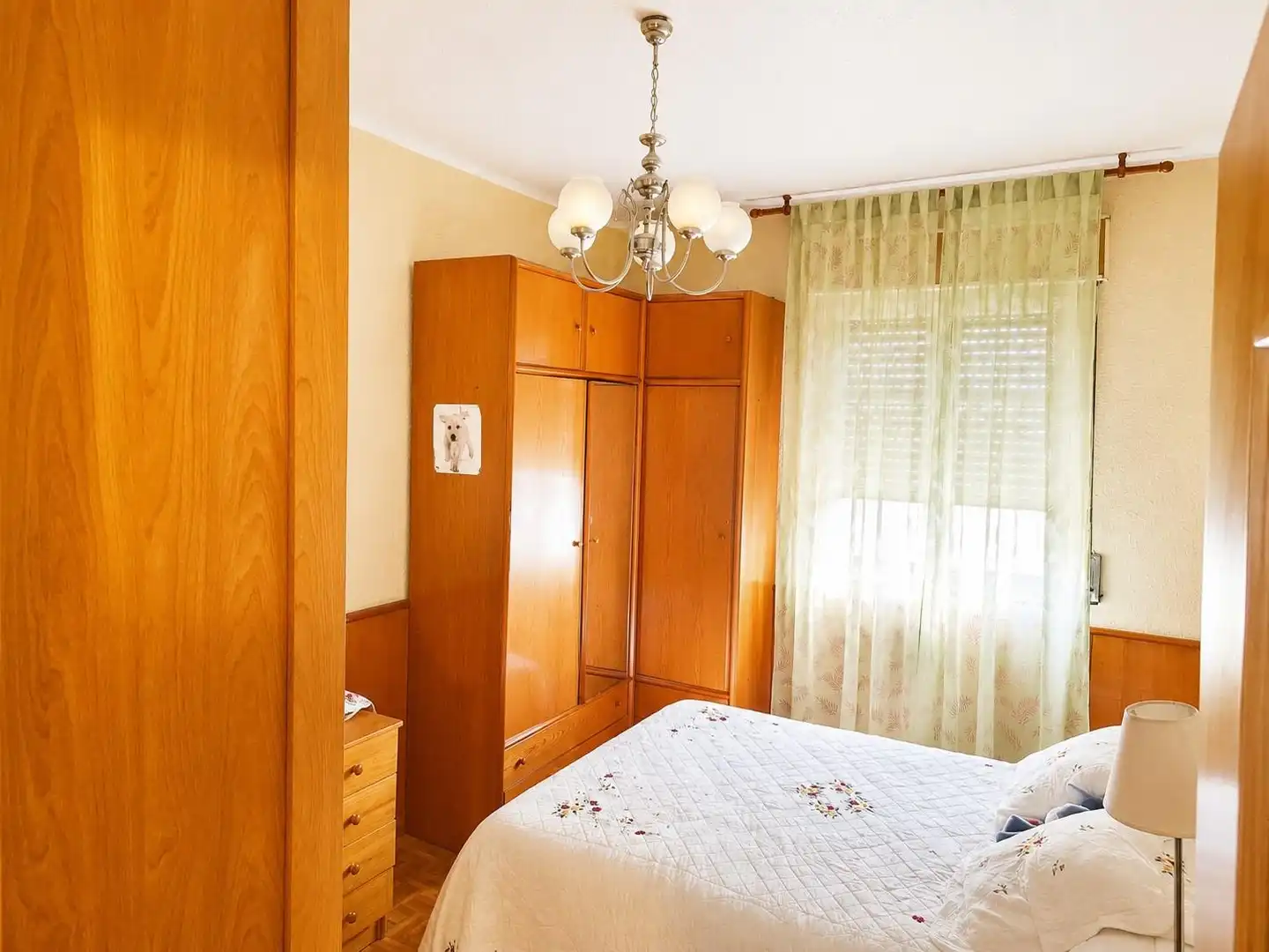 Bedroom of Flat for sale in Burlada / Burlata  with Heating