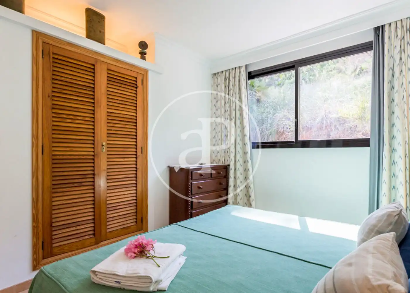 Bedroom of Houses for rent in Pollença  with Air Conditioner, Private garden and Terrace