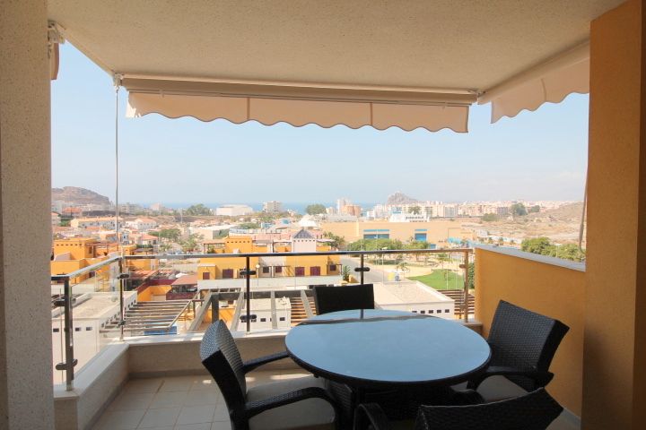 Terrace of Apartment to rent in Águilas  with Air Conditioner, Terrace and Furnished