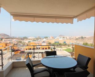 Terrace of Apartment to rent in Águilas  with Air Conditioner, Terrace and Furnished