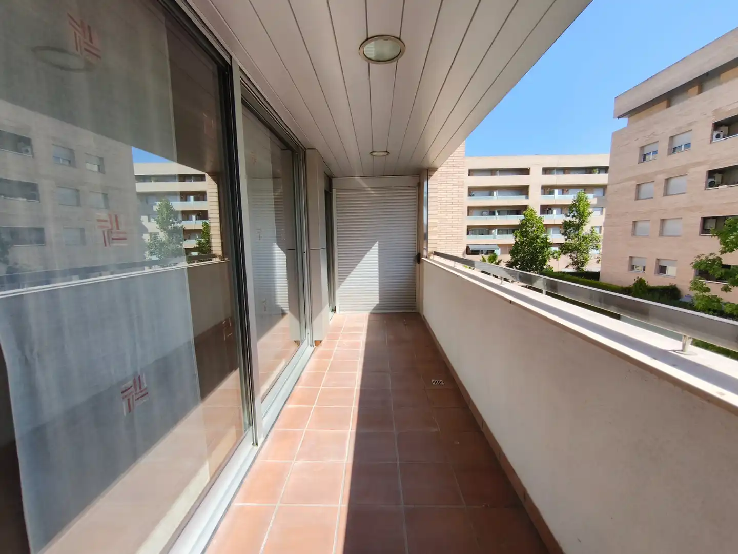 Balcony of Flat for sale in Salt  with Heating, Private garden and Parquet flooring