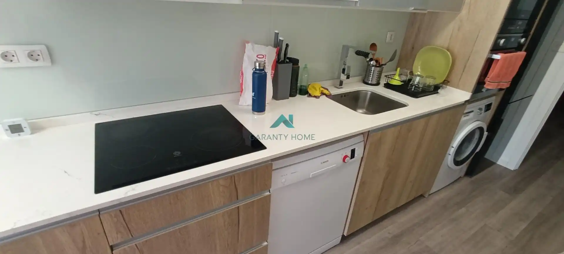 Cocina de Ático de alquiler en Noja