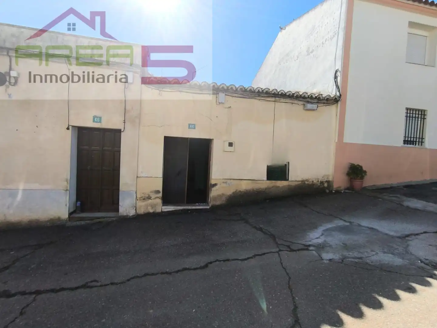 Vista exterior de Casa o xalet en venda en Alange