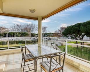 Terrassa de Apartament en venda en Castell-Platja d'Aro amb Terrassa i Piscina comunitària