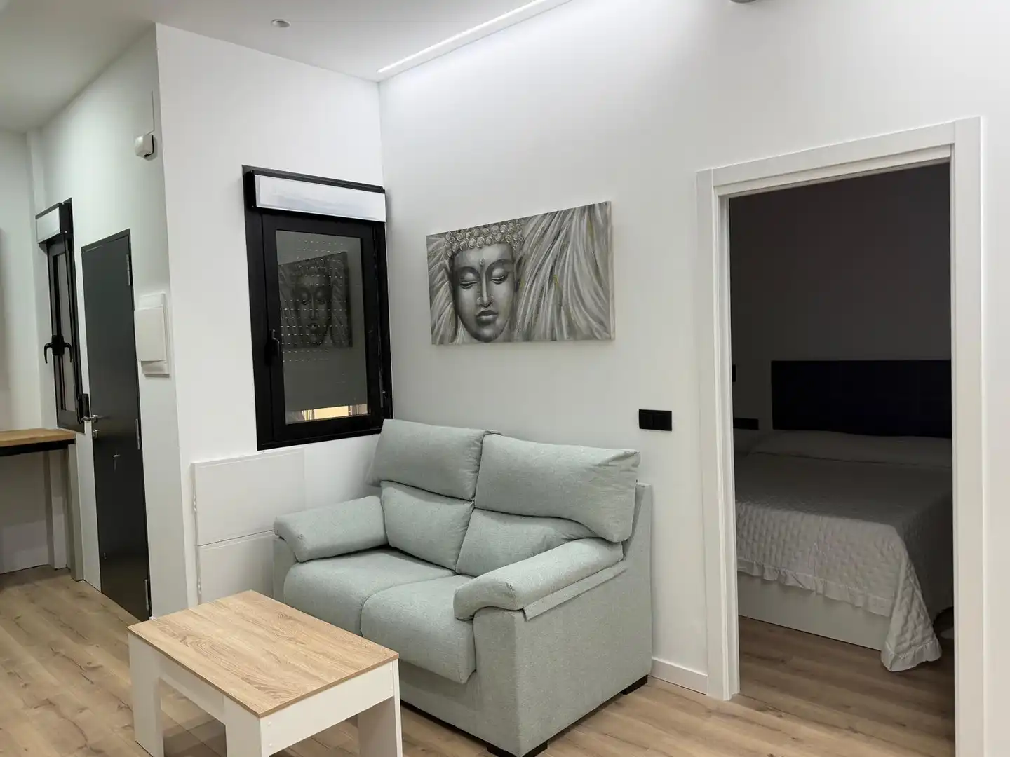 Wohnzimmer von Wohnungen zum Verkauf in Murcia mit Klimaanlage, Heizung und Parkett