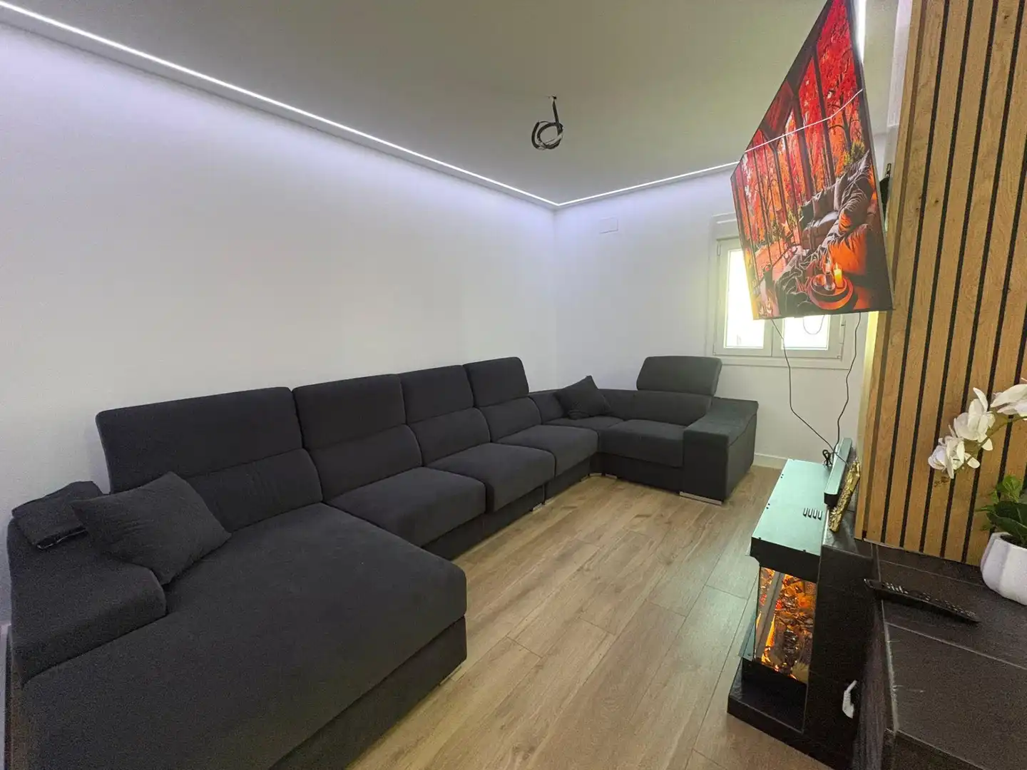 Living room of Houses for sale in Chiclana de la Frontera  with Air Conditioner and Swimming Pool