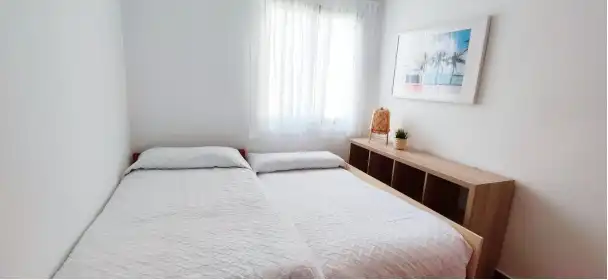 Bedroom of Flat for sale in Dénia  with Air Conditioner, Heating and Private garden