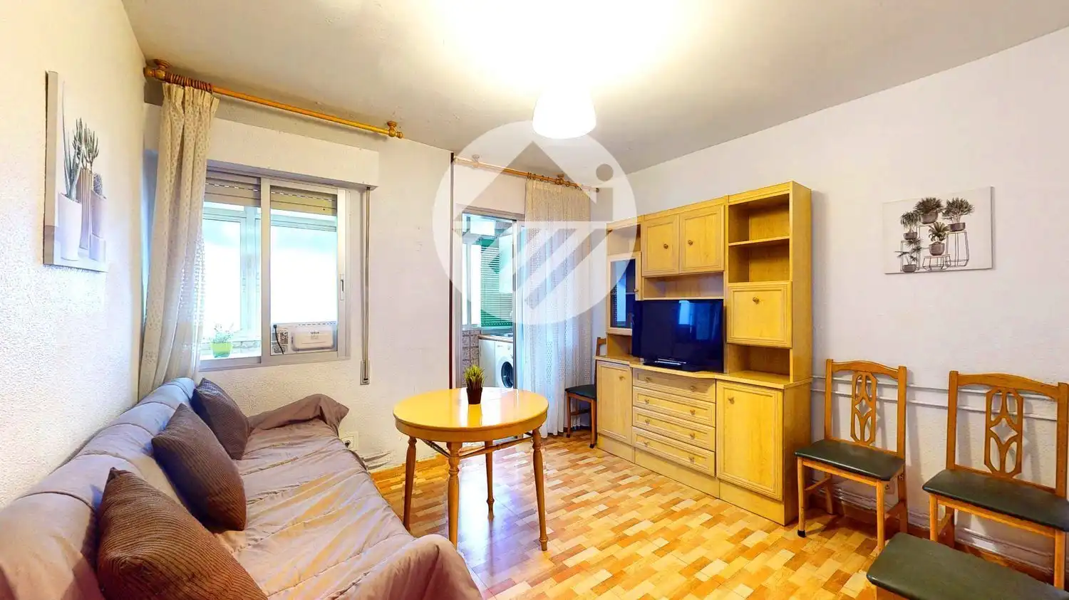 Sala d'estar de Pis en venda en Leganés amb Aire condicionat i Terrassa