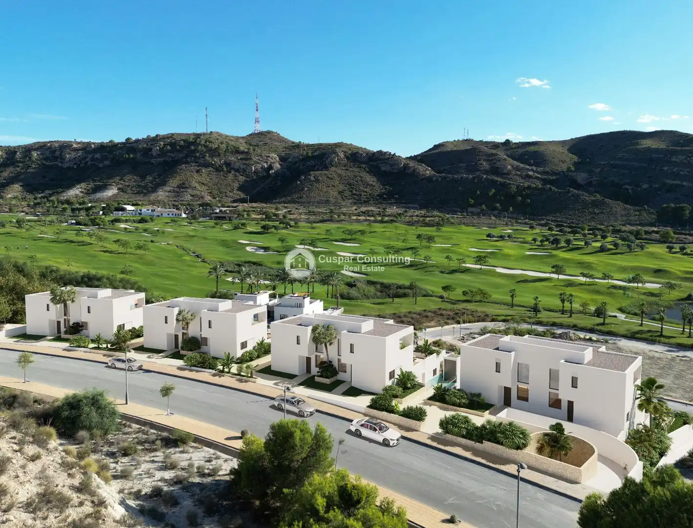 Vista exterior de Dúplex en venda en Monforte del Cid amb Aire condicionat, Calefacció i Terrassa