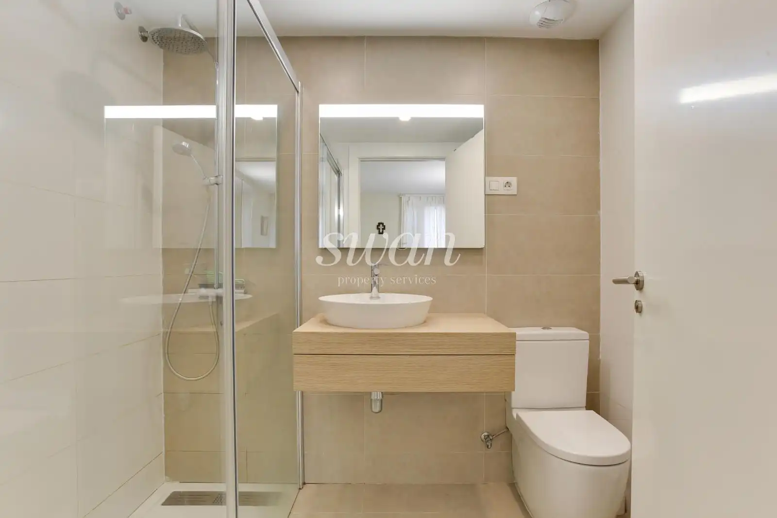 Bathroom of Flat for sale in Sant Cugat del Vallès  with Air Conditioner, Heating and Terrace