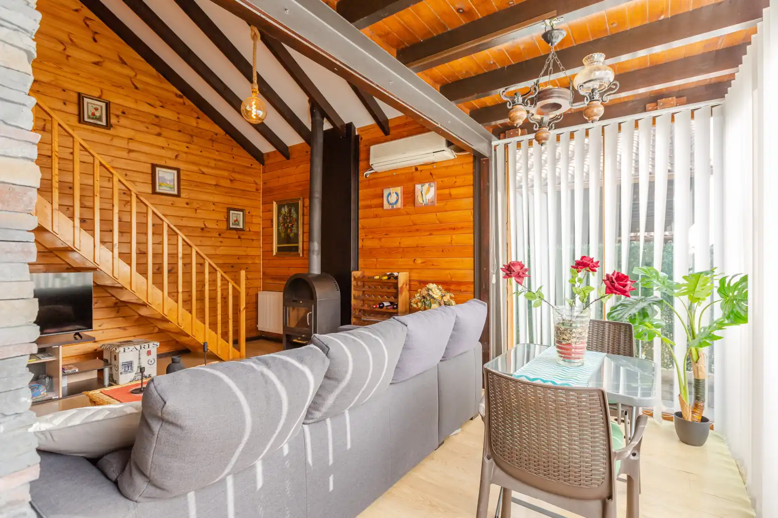 Sala de estar de Casa o chalet en venta en Ayegui / Aiegi con Aire acondicionado, Calefacción y Jardín privado
