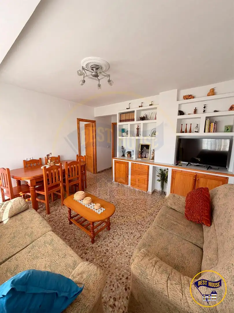 Sala de estar de Finca rústica en venta en Carboneras de Guadazaón con Calefacción y Amueblado