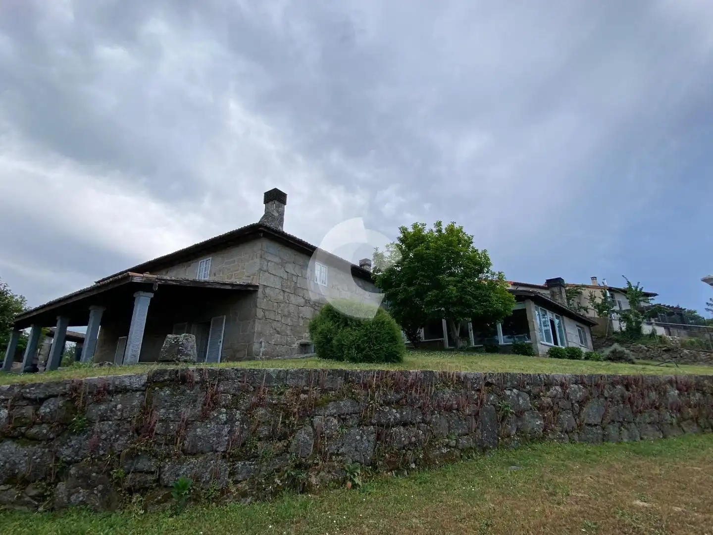 Vista exterior de Casa o chalet en venta en San Cibrao das Viñas con Calefacción, Jardín privado y Parquet