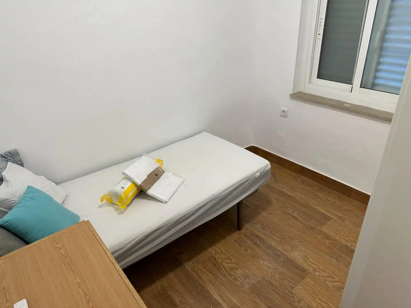 Schlafzimmer von Wohnung zur Miete in Murcia mit Möbliert