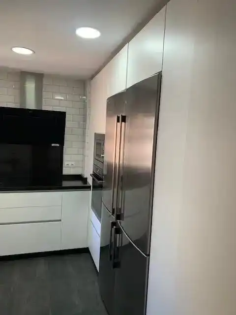 Kitchen of Flat for rent in Málaga  with Air Conditioner, Heating and Parquet flooring