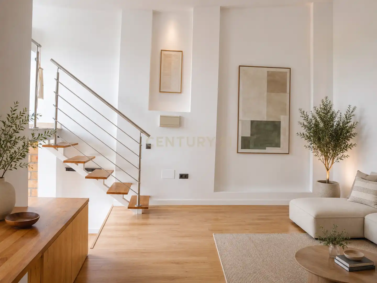 Sala d'estar de Casa o xalet en venda en Alhaurín de la Torre amb Aire condicionat, Jardí privat i Traster