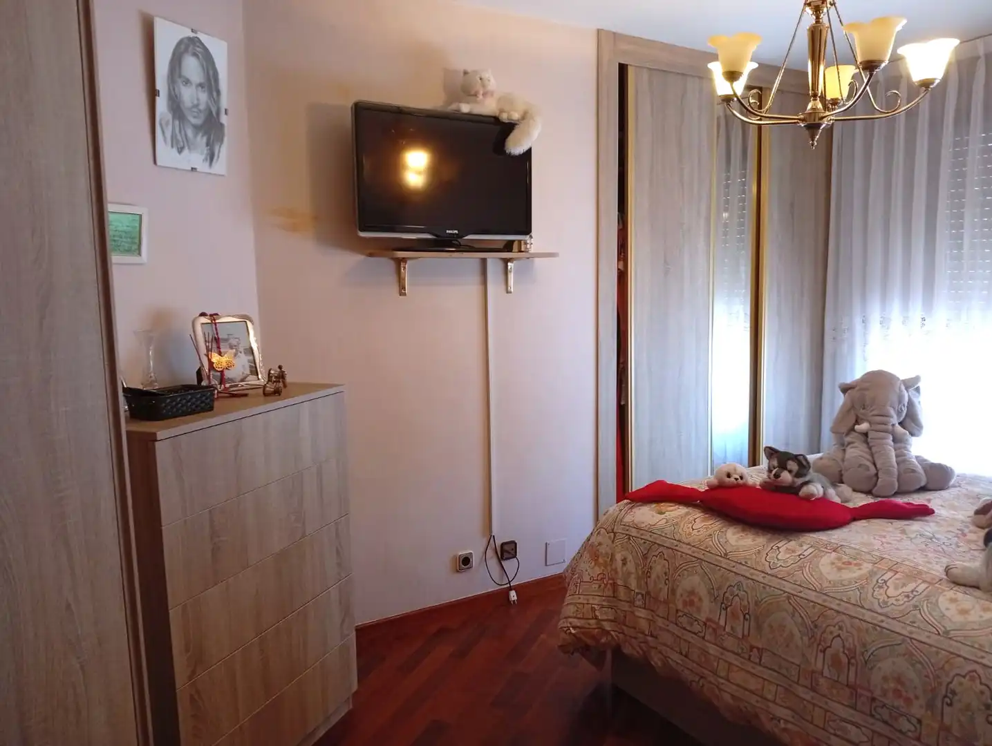 Bedroom of Attic for sale in Oviedo   with Heating, Parquet flooring and Terrace