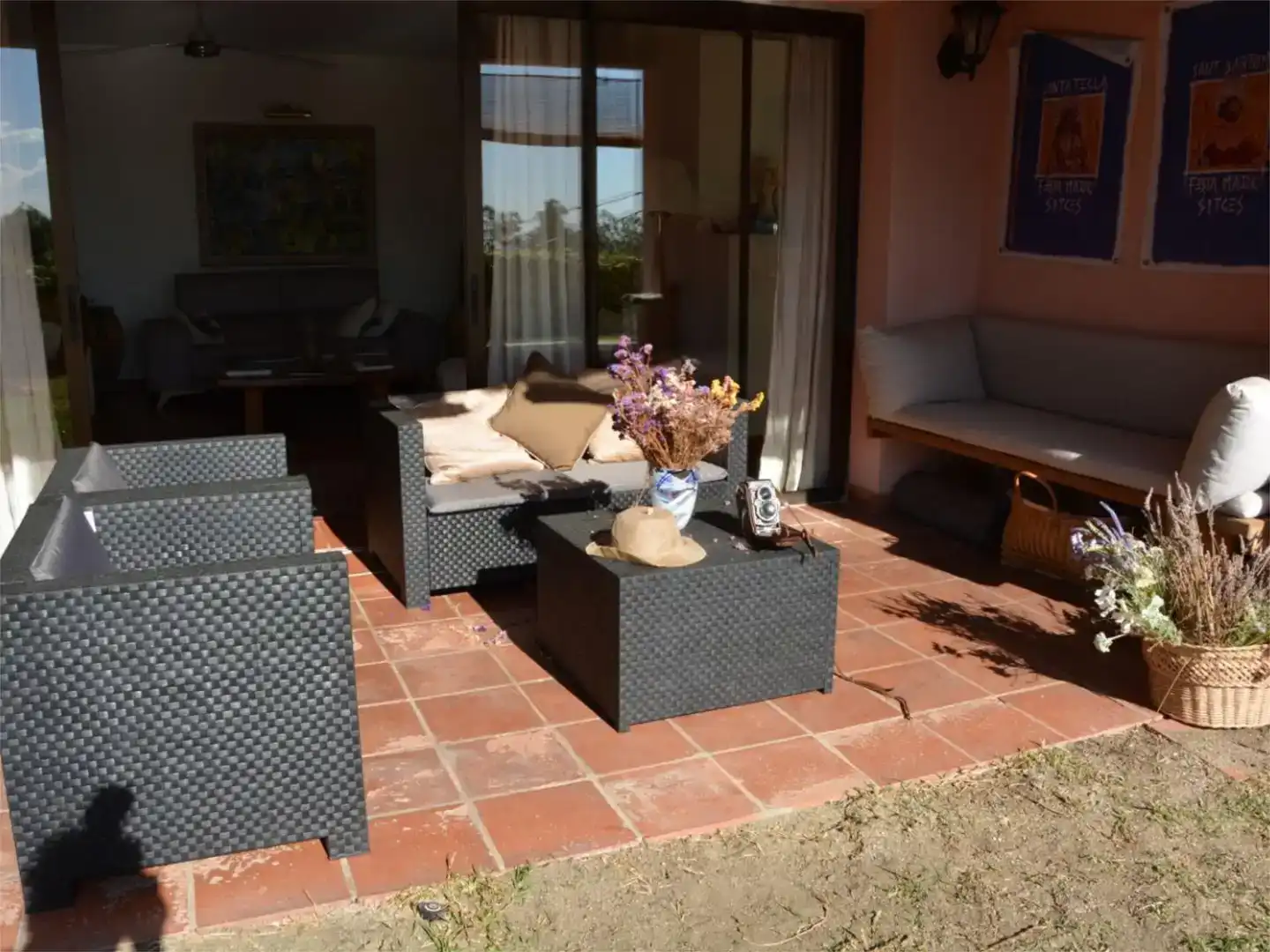 Terraza de Casa o chalet de alquiler en Sitges con Aire acondicionado, Piscina y Amueblado