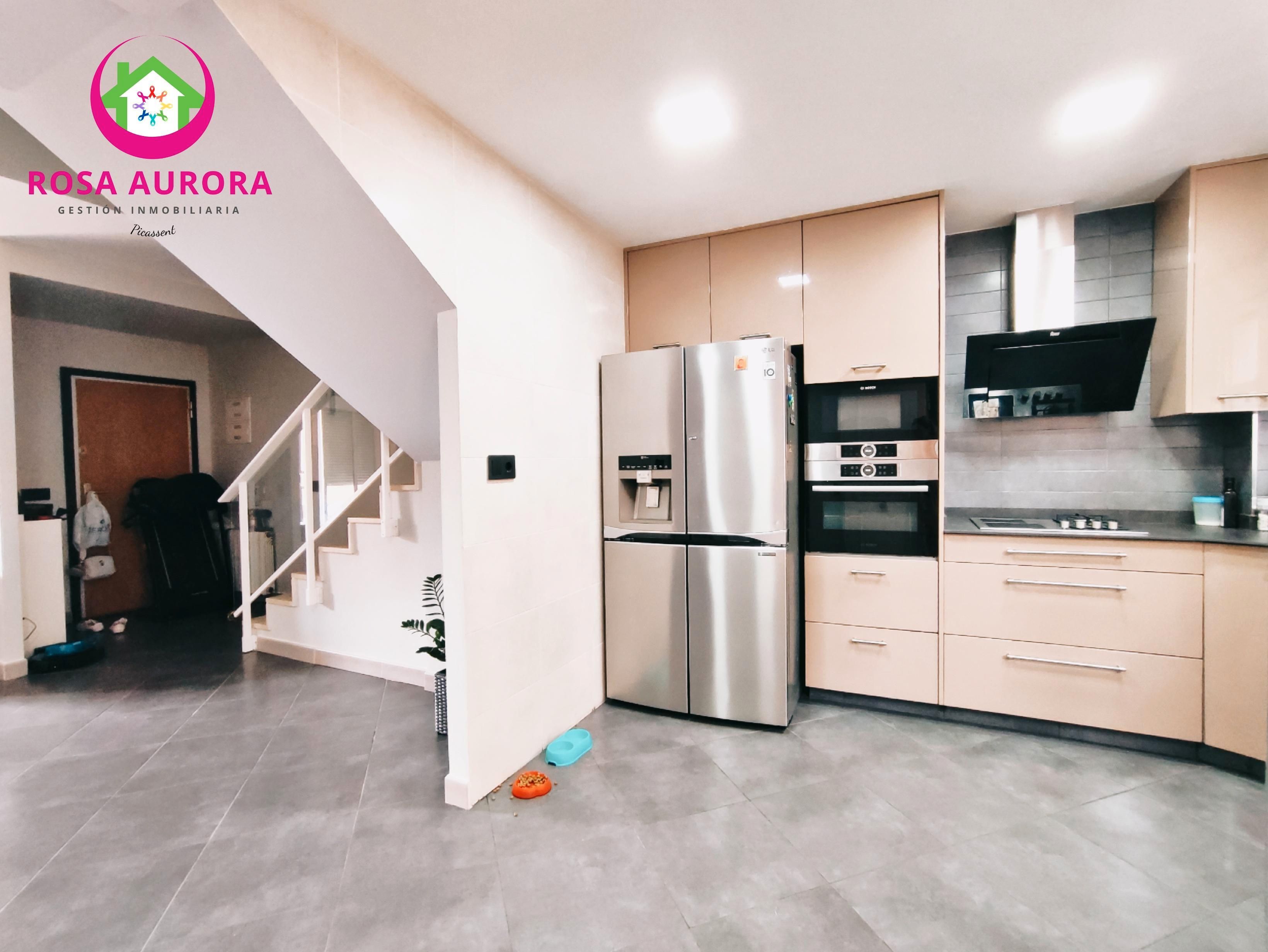 Kitchen of Single-family semi-detached for sale in Cullera  with Air Conditioner, Heating and Parquet flooring