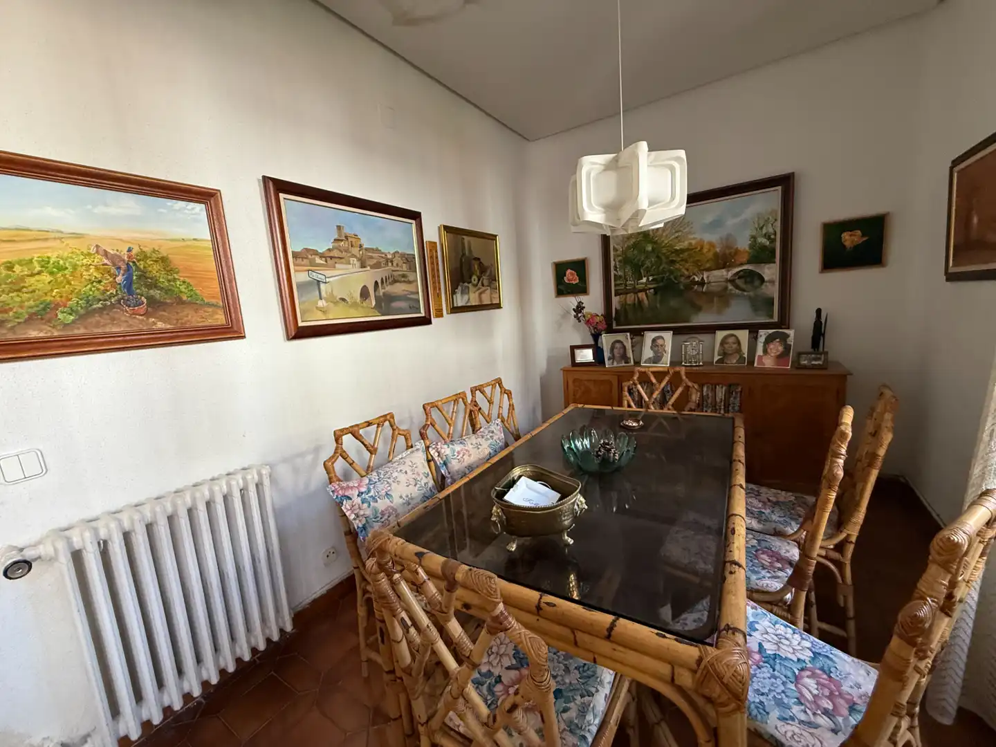 Comedor de Casa o chalet en venta en Palencia con Calefacción, Terraza y Amueblado