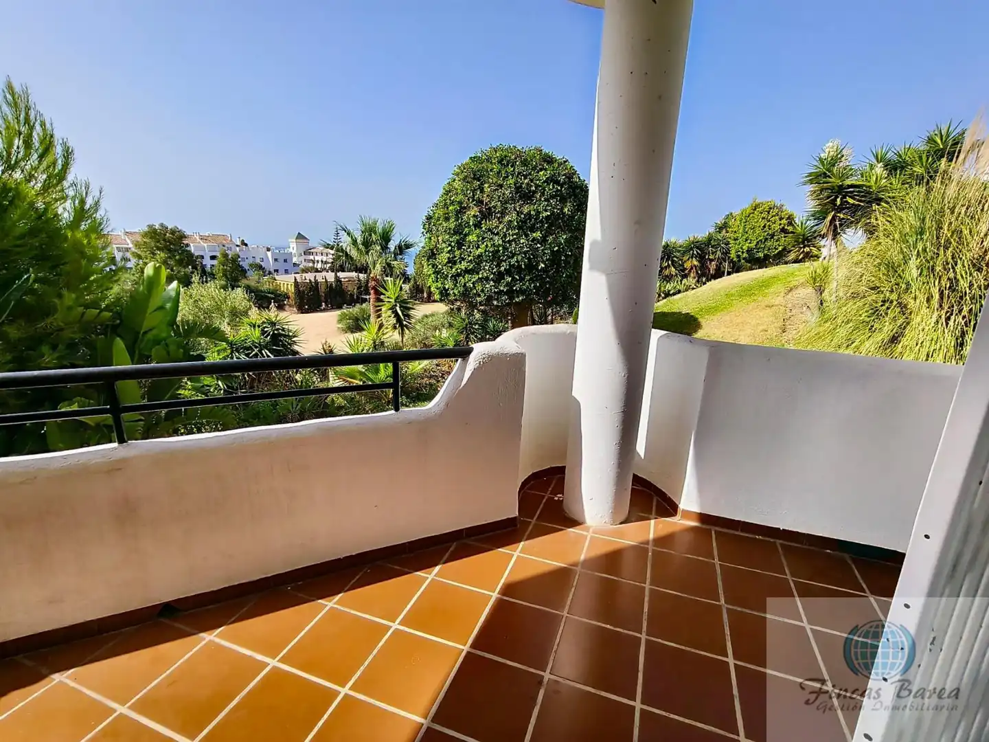 Terrace of Flat for rent in Mijas  with Air Conditioner, Terrace and Furnished
