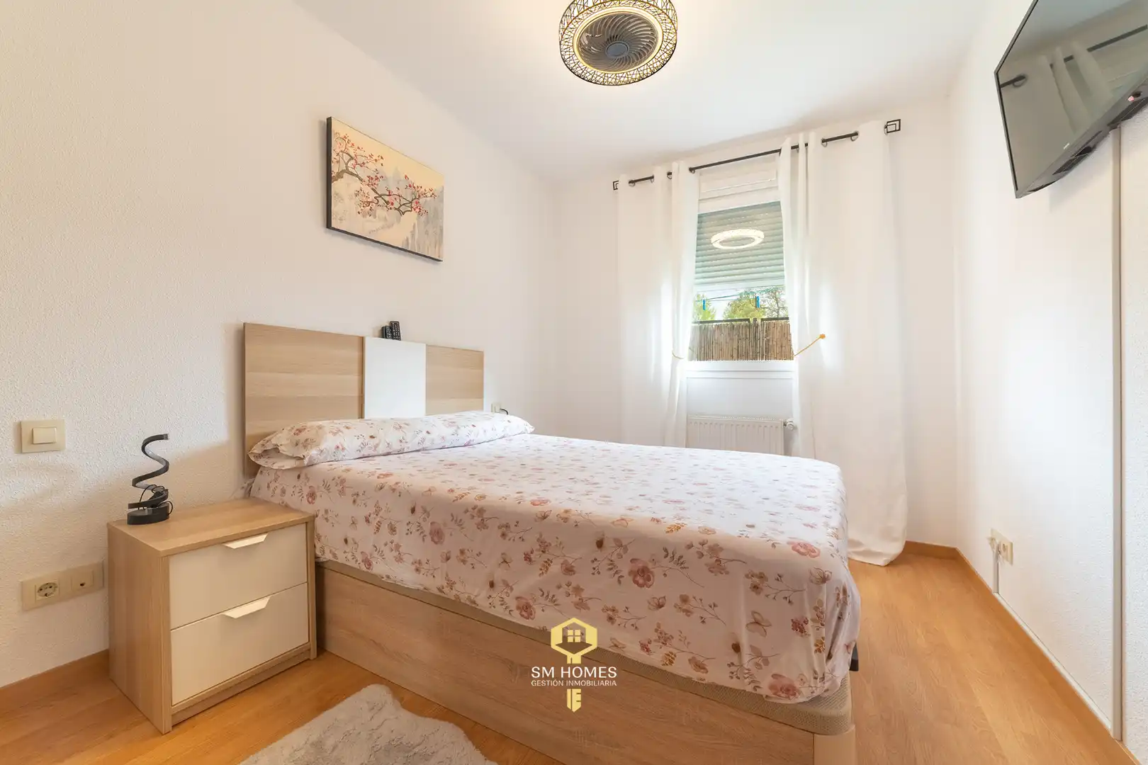 Bedroom of Flat for sale in Loeches  with Air Conditioner, Heating and Private garden