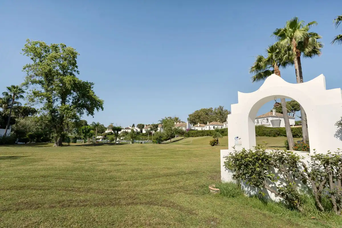 Jardí de Apartament en venda en Estepona amb Calefacció, Jardí privat i Terrassa