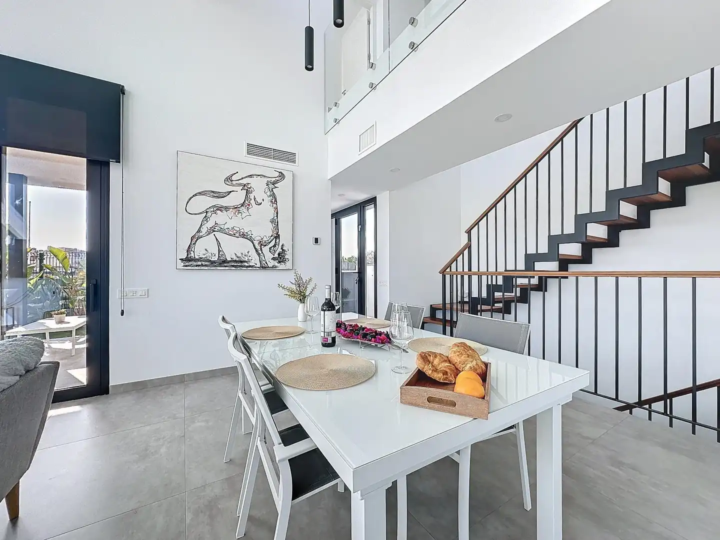 Dining room of Houses for sale in Vera  with Air Conditioner, Heating and Private garden